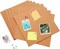 100 PCS - Cork Board 12"x12" -12 Pack Bulletin Boards 1/4" Thick Square Decorative Cork Tiles